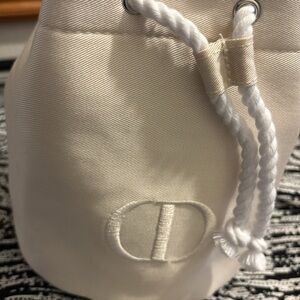 Versace Cream Mini Bag with Rope Handles - NWOT
